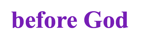 before God